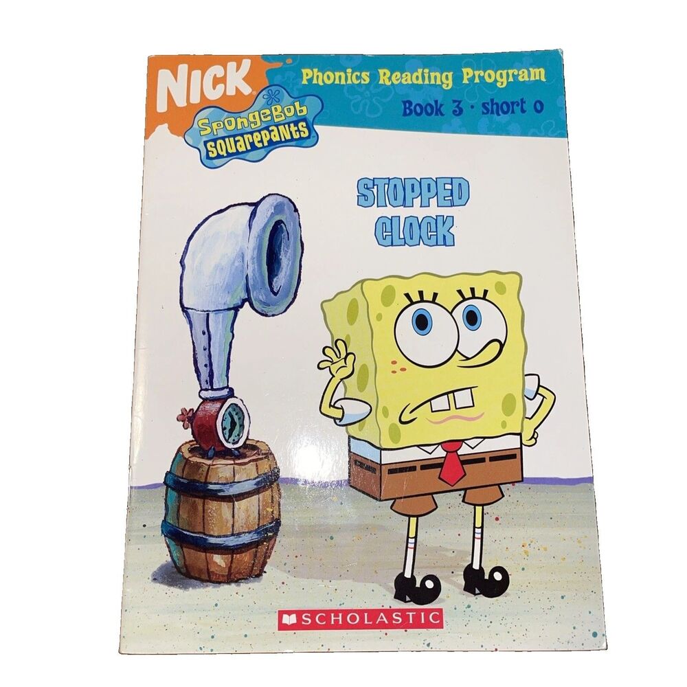 Spongebob Squarepants Phonics: Book 3 “Short O” Scholastic Nickelodeon